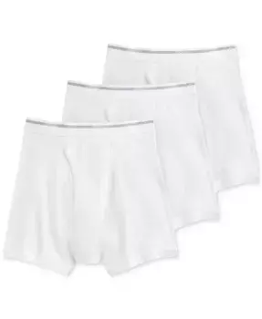Мужские классические боксеры из хлопка, 3 шт Jockey, белый