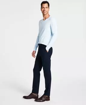 Мужские классические брюки infinite stretch skinny-fit Calvin Klein, синий