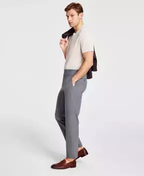 Мужские классические брюки Performance Dress Pants Michael Kors, серый