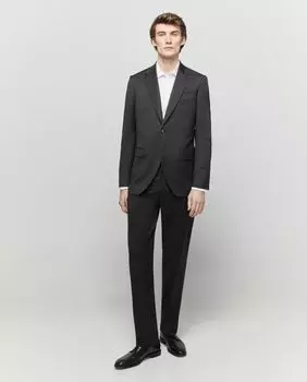 Мужские классические брюки разного кроя Classic Fit Emidio Tucci, темно-серый