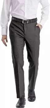 Мужские классические брюки узкого кроя Calvin Klein, серый