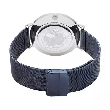 Мужские классические двухцветные часы с сеткой из нержавеющей стали — 14240-303 BERING