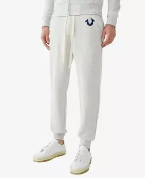 Мужские классические джоггеры с логотипом и эластичной кулиской True Religion, мульти