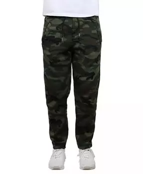 Мужские классические флисовые спортивные штаны с открытым низом Galaxy By Harvic, зеленый