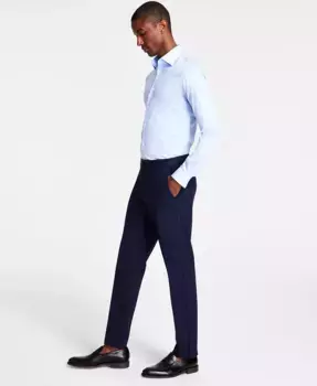 Мужские классические хлопковые брюки с эластаном Performance Pants Michael Kors, синий