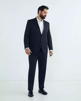 Мужские классические классические брюки Zignone больших размеров Emidio Tucci, темно-серый