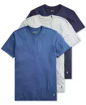 Мужские классические майки, 3 шт Polo Ralph Lauren, мультиколор