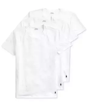 Мужские классические майки, 3 шт Polo Ralph Lauren, белый