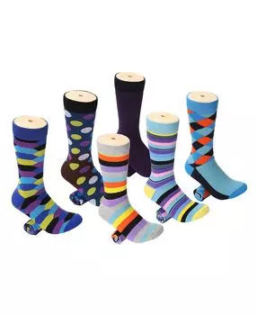 Мужские классические носки Snazzy Collection, 6 шт. Mio Marino