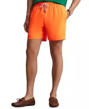 Мужские классические плавки traveller шириной 5-3/4 дюйма Polo Ralph Lauren, мульти