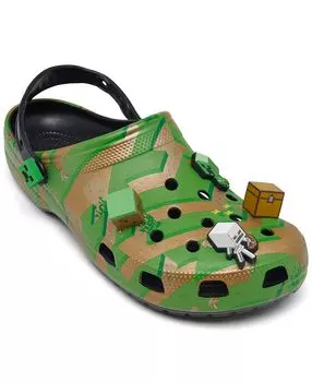 Мужские классические сабо minecraft от finish line Crocs, мульти