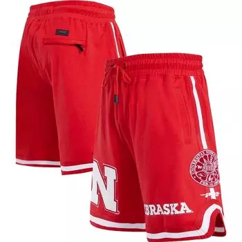 Мужские классические шорты Pro Standard Scarlet Nebraska Huskers