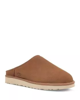 Мужские классические тапочки без шнуровки UGG, цвет Brown