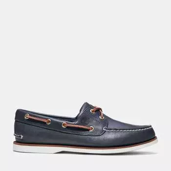 Мужские классические топсайдеры с двумя люверсами Timberland, синий