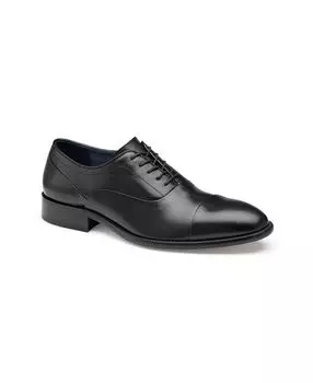 Мужские классические туфли stockton cap toe Johnston &amp; Murphy, черный