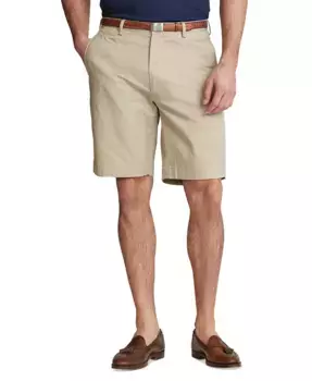 Мужские классические укороченные шорты чинос Big & Tall с эластичной тканью Polo Ralph Lauren, коричневый/бежевый