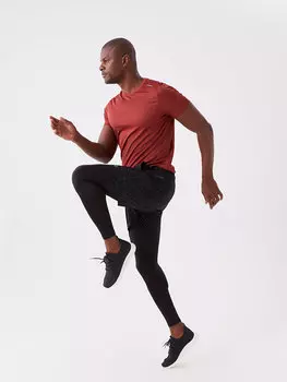 Мужские колготки и шорты Slim Fit XSIDE, черный с принтом 4