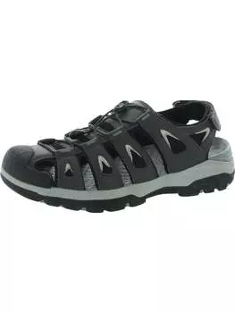 Мужские комфортные сандалии Tresman Outseen Fisherman с ремешком на пятке Skechers, серый