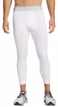 Мужские компрессионные колготки 3/4 DSG с карманом, цвет Pure White