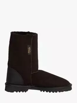 Мужские короткие ботинки из овчины aqualamb от celtic & co. Celtic & Co., цвет Darkest Brown