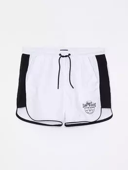 Мужские короткие морские шорты с принтом LCW SWIMWEAR