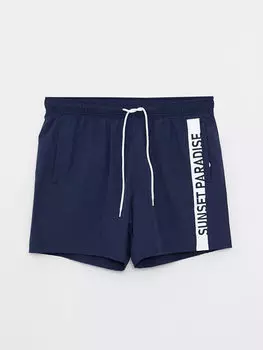 Мужские короткие морские шорты с принтом LCW SWIMWEAR