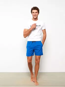Мужские короткие морские шорты с принтом Southblue