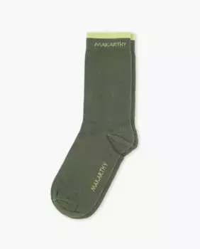 Мужские короткие носки с логотипом Makarthy, темно-зеленый