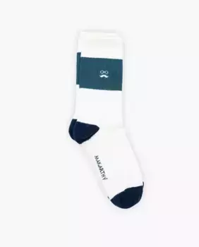 Мужские короткие носки с логотипом Makarthy, тёмно-синий