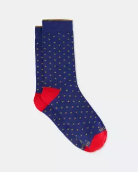 Мужские короткие носки-трости GALLO, синий