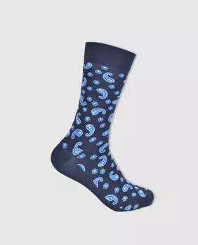 Мужские короткие полукруглые носки Olimpo, синий