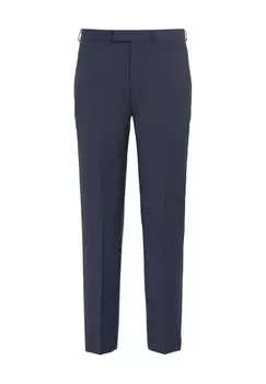 Мужские костюмные брюки прямого кроя Dunmore, темно-синий