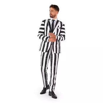 Мужские костюмы OppoBeetlejuice Slim-Fit, новинка, комплект из костюма и галстука OppoSuits, мультиколор