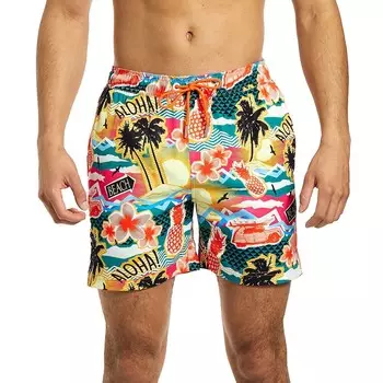 Мужские костюмы OppoКупальные шорты Aloha Hero OppoSuits, цвет Miscellaneous
