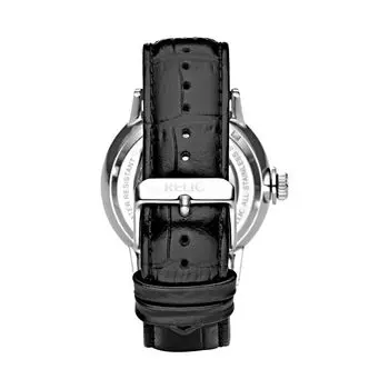 Мужские кожаные автоматические часы-скелетон Relic by Fossil