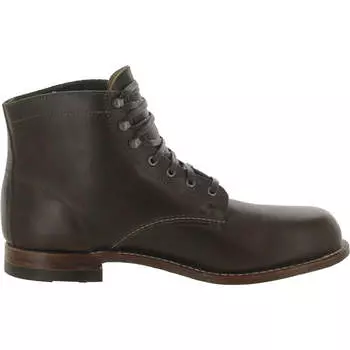 Мужские кожаные ботильоны на шнуровке 1000 Mile Wolverine, коричневый