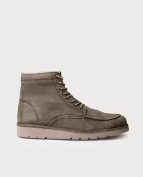 Мужские кожаные ботильоны на шнуровке Toni Pons, цвет Topo