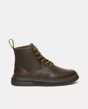 Мужские кожаные ботинки Crewson Chukka на шнуровке Dr. Martens, коричневый