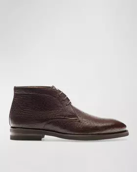 Мужские кожаные ботинки Tacna Peccary Chukka Magnanni