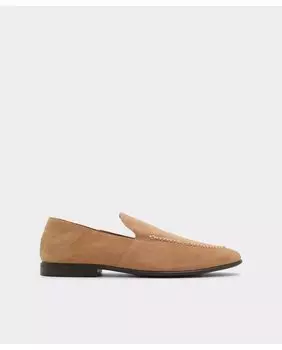 Мужские кожаные драйвера бежевого цвета Aldo, бежевый