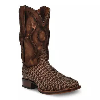 Мужские кожаные ковбойские сапоги Dan Post Stanley, цвет Tan