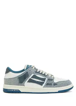 Мужские кожаные кроссовки Amiri, белый