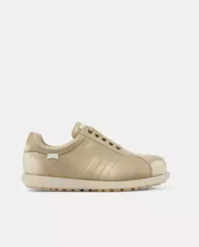 Мужские кожаные кроссовки Ariel Pelotas со шнурками Camper, белый