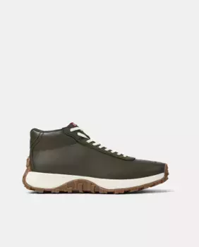 Мужские кожаные кроссовки Drift Trail с ботильонами Camper, зеленый