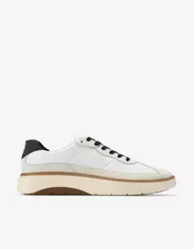 Мужские кожаные кроссовки с технологией FeatherArc Cole Haan, белый