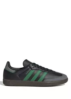 Мужские кожаные кроссовки Samba og Adidas, черный