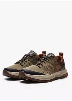 Мужские кожаные кроссовки Skechers