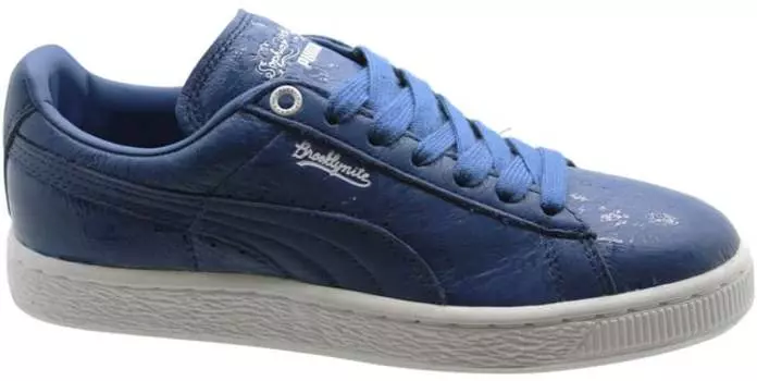 Мужские кожаные кроссовки Sophia Chang Basket Classic X Lo 357296 02 b19d Puma, синий