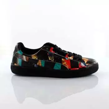 Мужские кожаные кроссовки States x Swash Samovar с узором 360076 01 Puma, черный