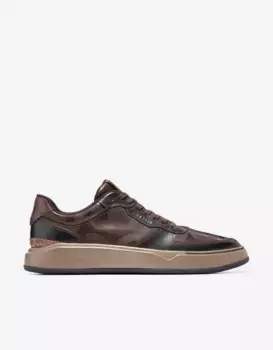 Мужские кожаные кроссовки, вдохновленные баскетболом Cole Haan, темно-коричневый